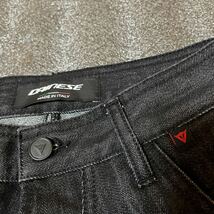 DAINESE CHARGER REGULAR JEANS 29 ダイネーゼ アラミド繊維混合 デニム パンツ レギュラージーンズ ブラック バイクライディング シティ_画像2