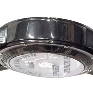 ショパール 腕時計 8992 SPEED BLACK クロノグラフ GMT 1000本限定 裏スケ AT メンズ 純正ベルト 稼働 QR042-312の画像4