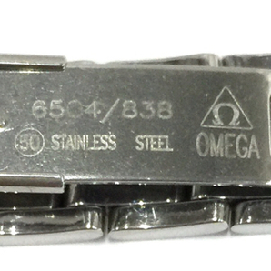 オメガ クォーツ 腕時計 シルバーカラー文字盤 レディース 未稼働品 純正ブレス ファッション小物 OMEGAの画像7