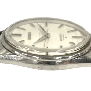 セイコー ロードマチック 手巻き 機械式 腕時計 5601-9000 シルバーカラー文字盤 社外ブレス SEIKO QR042-267の画像4