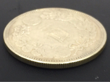 新一圓銀貨 明治24年 1円銀貨 一円銀貨 重量：26.87g 比重：10.3 直径：38.18mm 厚さ：2.45mm_画像3