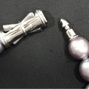 タサキ 田崎真珠 パール ネックレス S刻印あり 直径約0.8cm レディース アクセサリー ファッション小物の画像4