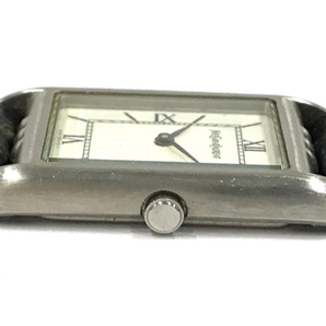 イヴサンローラン クォーツ 腕時計 ホワイト文字盤 4625-E68184 メンズ 未稼働品 純正ベルト YSL QR051-48の画像3