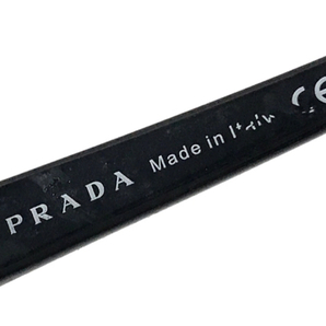 プラダ サングラス SPR 52F 60□17 1BO-3M1 135 ブラック 黒 アイウェア シルバー金具 ケース 付属 PRADAの画像5