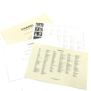 シャネル CRUISE 2015/16 クルーズコレクション ブックレット カールラガーフェルド 木製ケース付き CHANELの画像5