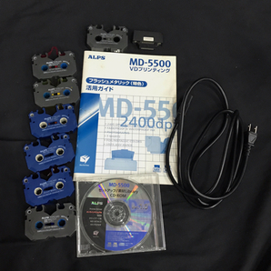 ALPS MD-5500 マイクロドライプリンタ 付属品有り 通電確認済み アルプスの画像9
