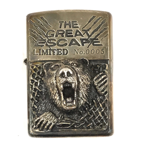 1円 ジッポー THE GREAT ESCAPE LIMITED No.0005 オイルライター USA製 高さ5.5cm 喫煙グッズ 喫煙具 ZIPPO