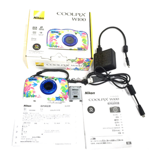 1円 Nikon COOLPIX W100 4.1-12.3mm 1:3.3-5.9 コンパクトデジタルカメラ C091629