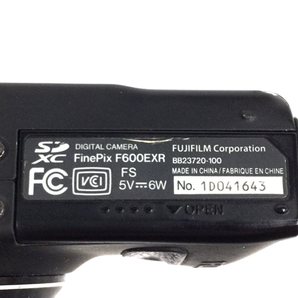 FUJIFILM FinePix F600EXR コンパクトデジタルカメラ QR042-99の画像7