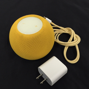 1円 Apple Home Pod mini ホームポッドミニ A2374 イエロー 通電確認済み