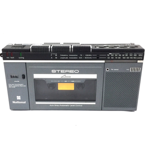1円 National RX-2700 ラジオカセットレコーダー 通電確認済み ナショナルの画像2