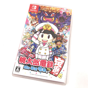 送料360円 1円 任天堂 SWITCH 桃太郎電鉄 昭和 平成 令和も定番 コナミ ゲームソフト ケース付き 同梱NG