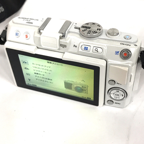 1円 OLYMPUS PEN Lite E-PL6 M.ZUIKO DIGITAL 14-42mm 1:3.5-5.6 40-150mm 1:4-5.6 ミラーレス一眼 カメラの画像3