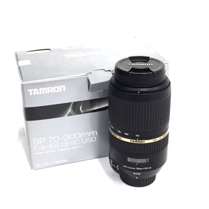 TAMRON SP 70-300mm F/4-5.6 Di VC USD カメラレンズ A005NII カメラレンズ Fマウント オートフォーカス