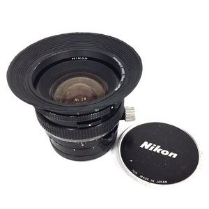 Nikon PC-NIKKOR 28mm 1:4 カメラレンズ Fマウント マニュアルフォーカス