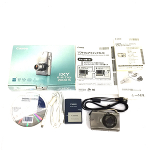 CANON IXY DIGITAL 2000 IS 50S コンパクトデジタルカメラ QR042-358