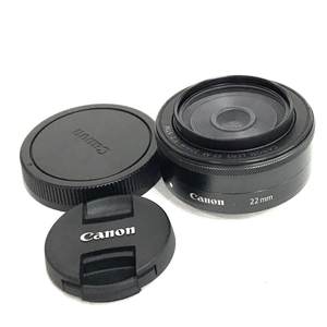 CANON EF-M 22mm 1:2 STM カメラレンズ EFマウント オートフォーカス