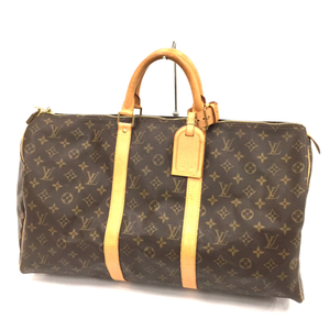 1円 ルイヴィトン キーポル 50 M41426 モノグラム ボストンバッグ 旅行バッグ GDカラー金具 LOUIS VUITTON