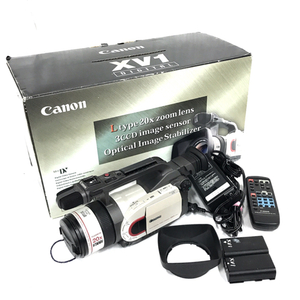 Canon キヤノン DM-XV1 デジタルビデオカメラ ビデオレコーダー 映像機器 通電確認済