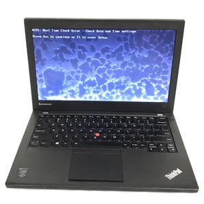 1円 Lenovo Thinkpad X240 12.5インチ ノートPC Core i5-4300U 8GB ストレージ無し 通電確認済み レノボ L241505の画像2