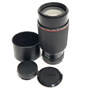 1円 CANON ZOOM LENS FD 80-200mm 1:4 L 一眼 マニュアルフォーカス カメラ レンズ 光学機器