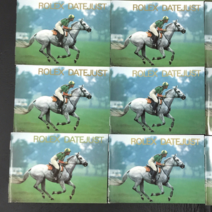 【付属品のみ】ロレックス 時計用 純正品 DATEJUST デイトジャスト 冊子 馬 デザイン 計20点 セット ROLEXの画像4