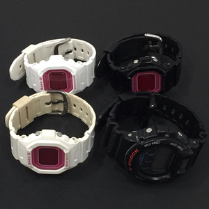 1円 カシオ 腕時計 G-SHOCK DW-6900 ILLUMINATOR デジタル クォーツ メンズ 他 Baby-G 含 計4点 CASIO L051728