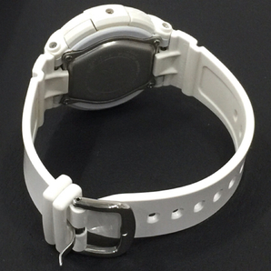 カシオ 腕時計 Baby-G BGA-131 ラウンド デジアナ カラフルナンバー クォーツ ボーイズ ホワイト 付属品有 CASIOの画像6