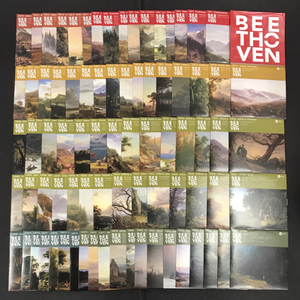 ベートーヴェン BEETHOVEN THE COMPLETE WORKS CD BOX 80枚組 冊子付き 保存ケース付き 現状品 QR042-105
