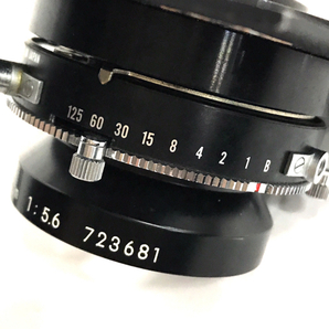 Nikon NIKKOR-W 150mm 1:5.6 一眼 マニュアルフォーカス 大判カメラ レンズ 光学機器の画像7