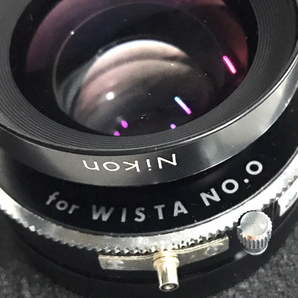 Nikon NIKKOR-W 150mm 1:5.6 一眼 マニュアルフォーカス 大判カメラ レンズ 光学機器の画像8