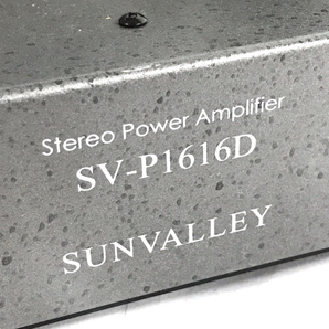 SUNVALLEY SV-P1616D 真空管パワーアンプ オーディオ機器 真空管オーディオの画像7