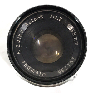 OLYMPUS PEN F F.Zuiko Auto-S 1:1.8 38mm 一眼レフ マニュアルフォーカス フィルムカメラ 光学機器 QG042-55の画像8