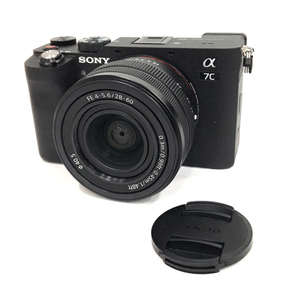 1円 SONY a7C ILCE-7C FE 4-5.6/28-60 FE 1.8/20 G 含む ミラーレス一眼 デジタルカメラ C131704の画像2