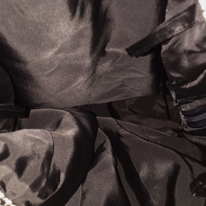 イヴサンローラン サイズ M スカート 千鳥格子柄 ボトムス レディース ブラック×ホワイト系 Yves Saint Laurentの画像3