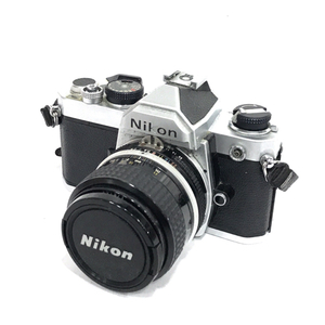 1円 Nikon FM NIKKOR 35mm 1:2.8 一眼レフ フィルムカメラ マニュアルフォーカス C272208