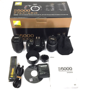 Nikon D5000 AF-S NIKKOR 18-55mm 1:3.5-5.6G 55-200mm 1:4-5.6G デジタル一眼レフ デジタルカメラ