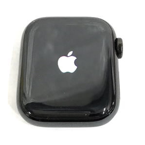 1円 Apple Watch Hermes Series7 41mm GPS+Cellularモデル MKM23J/A A2476 ドゥブルトゥールレザー スマートウォッチの画像2