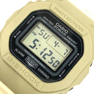 カシオ Gショック DWE-5610 クォーツ デジタル 腕時計 ベージュ系 ユニセックス 稼働品 付属品あり CASIO G-SHOCK