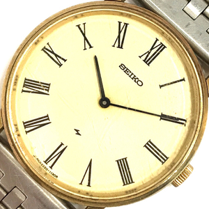 セイコー クォーツ 腕時計 2220-0430 未稼働品 メンズ 純正ブレス ファッション小物 SEIKO QR041-118