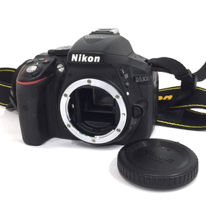 1円 Nikon D5300 AF-S 18-55mm 1:3.5-5.6G VR II 55-200mm 1:4-5.6G ED デジタル一眼レフ デジタルカメラ C100955の画像2