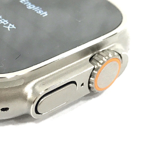 1円 Apple Watch Ultra GPS+Cellularモデル 49mm A2684 MQFK3J/A ミッドナイト スマートウォッチ 本体の画像4