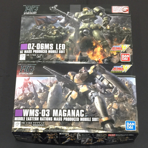 バンダイ 1/144 HG AFTER COLONY WMS-03 マグアナック 他 OZ-06MS リーオー 含 ガンプラ 未組立品 計2点 箱付