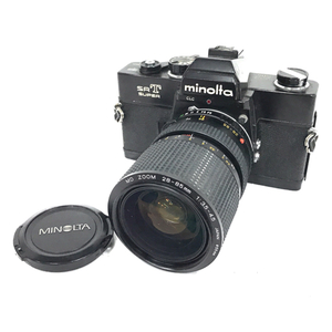 1円 minolta SRT SUPER MD ZOOM 28-85mm 1:3.5-4.5 一眼レフ フィルムカメラ マニュアルフォーカス