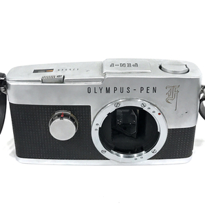 1円 OLYMPUS PEN-F F.ZUIKO Auto-S 1:1.8 38mm 1:3.5 50-90mm 一眼レフ フィルムカメラ マニュアルフォーカスの画像2