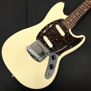フェンダージャパン ムスタング エレキギター アイボリー 弦楽器 Fenderの画像2