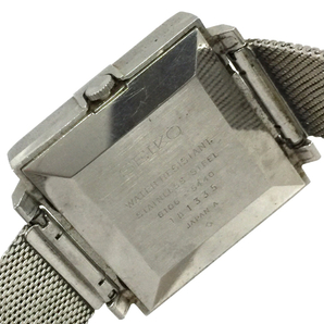 セイコー 5 アクタス デイデイト 自動巻 オートマチック 腕時計 6106-5440 メンズ ホワイト文字盤 SEIKO QR042-277の画像2