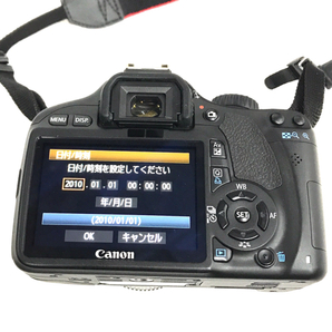 1円 Canon EOS Kiss X4 EF-S 18-55mm 1:3.5-5.6 IS 55-250mm 1:4-5.6 含む デジタル一眼レフ カメラ セット C281734の画像3