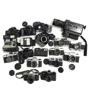 YASHICA ELECTRO 35 GL minolta X-7 PENTAX SP KM フィルムカメラ ボディ レンズ 含む まとめセット