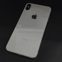 1円 Softbank Apple iPhoneXS Max A2102 MT6V2J/A 256GB シルバー スマホ 本体 利用制限〇 SIMロック解除済_画像4